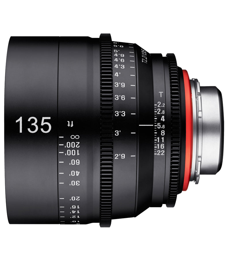 XEEN 24, 35, 50, 85, 135mm Pro Cinema Lens Bundle