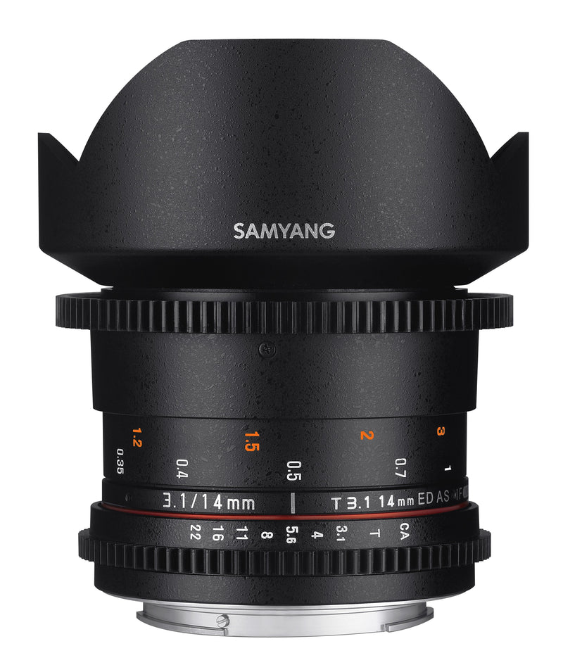 Samyang 14mm T3.1 Full Frame Ultra Wide Angle