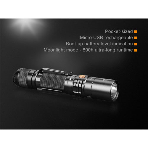 Fenix Flashlight UC35 V2.0 Rechargeable LED Flashlight - 1,000 Lumens