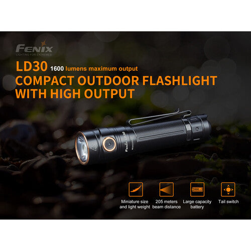 Fenix Flashlight LD30 LED Flashlight