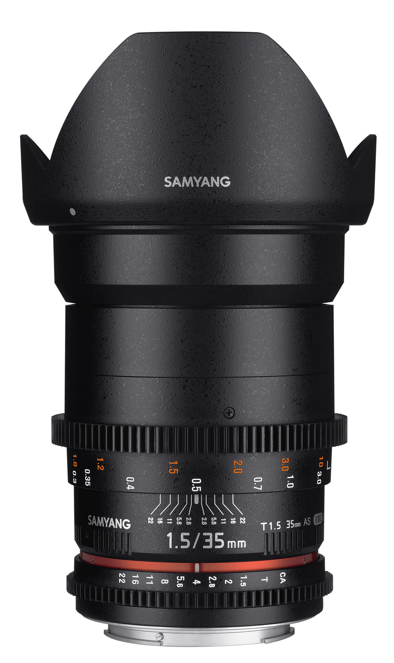 Samyang 35mm T1.5 Full Frame Wide Angle