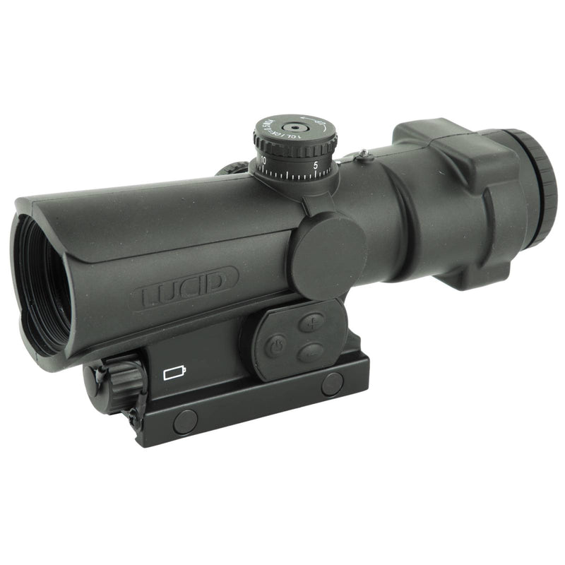 LUCID Optics P7 Weapons Optic, 4x Picatinny Rail Mount, P7 Reticle