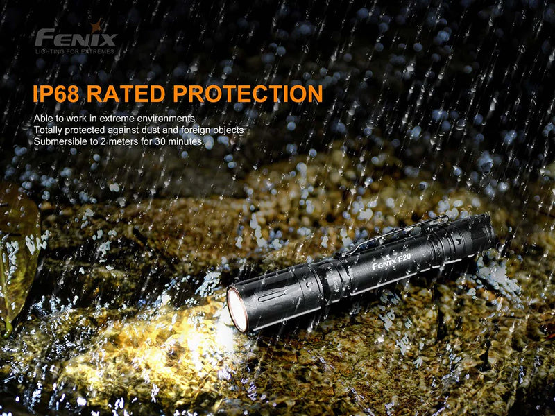 Fenix E20 V2.0 AA Flashlight