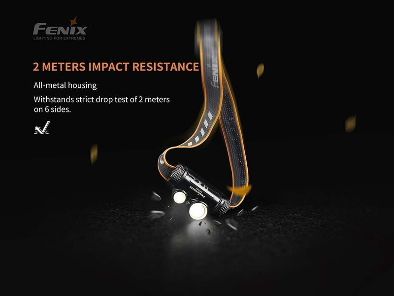 Fenix Flashlight HM65R Rechargeable Headlamp