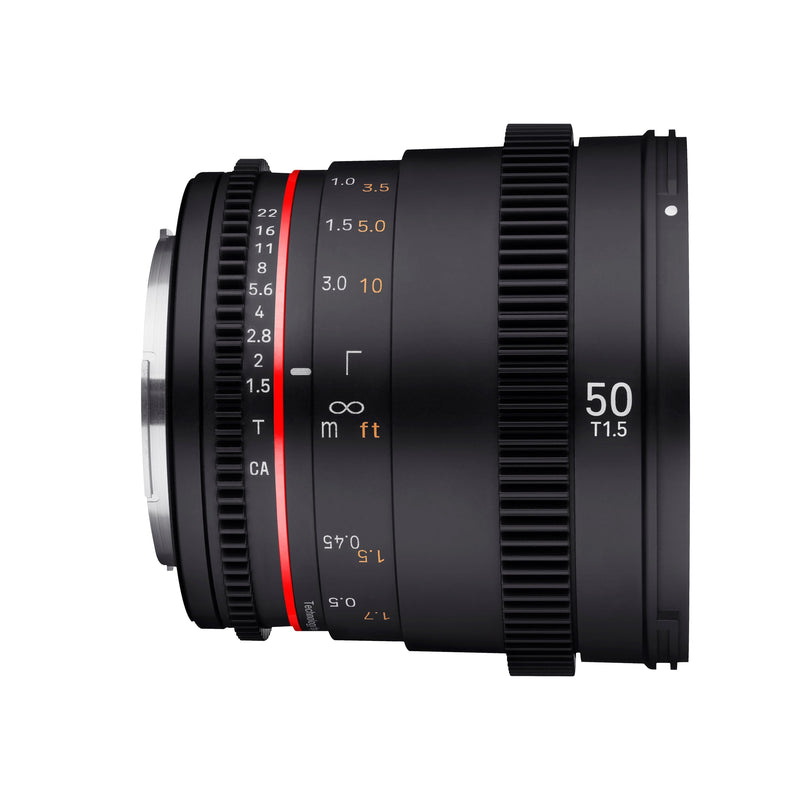 Rokinon 24, 50, 85mm T1.5 Cine DSX Lens Bundle