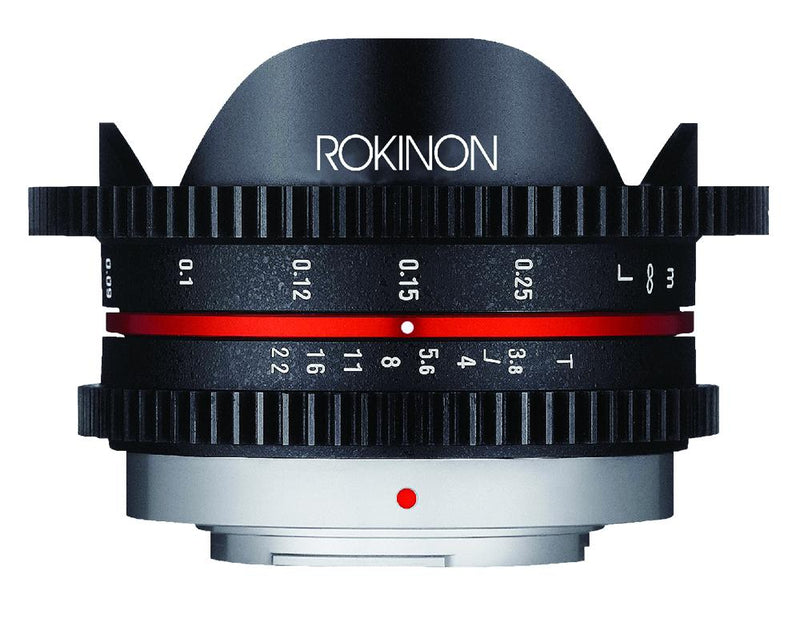 Rokinon 7.5mm T3.8 Compact Fisheye Cine (MFT)