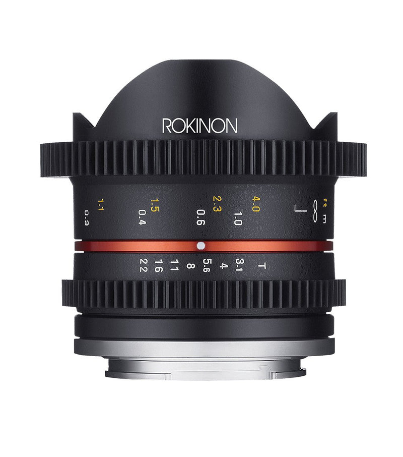 Rokinon 8mm T3.1 Compact High Speed Fisheye Cine