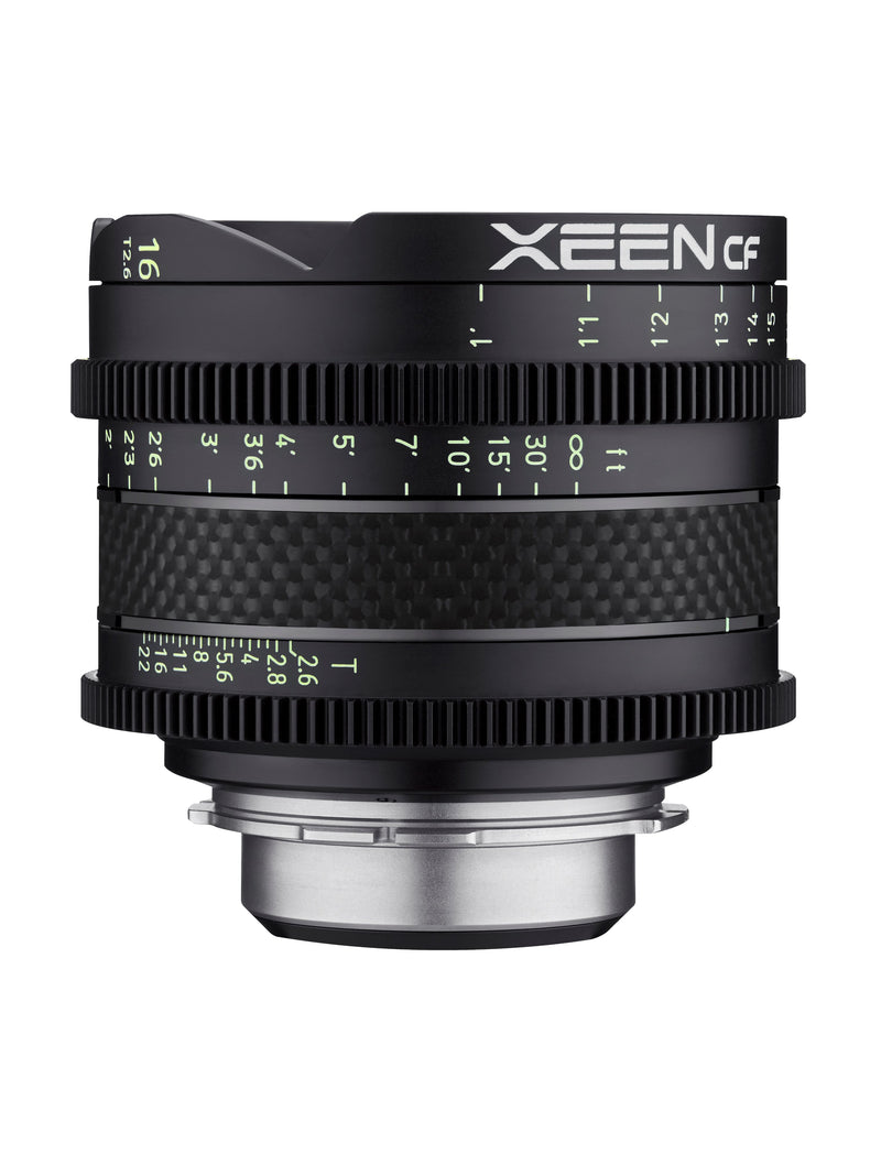 XEEN CF 16mm T2.6 Ultra Wide Angle Pro Cinema Lens