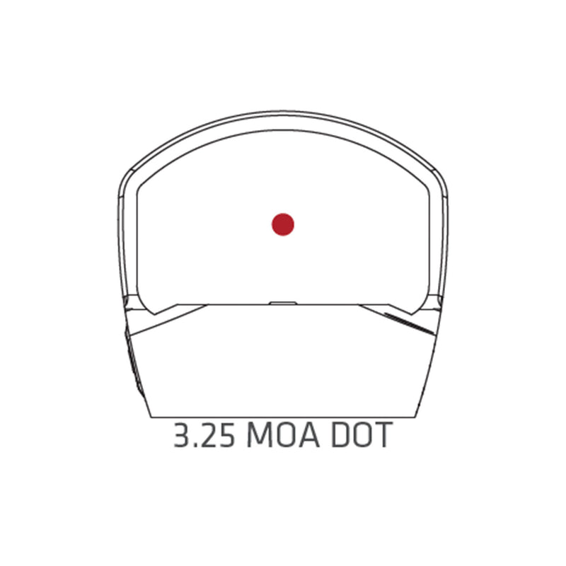 Crimson Trace CTS-1400 Open Reflex Red Dot Sight for Rifles & Shotguns
