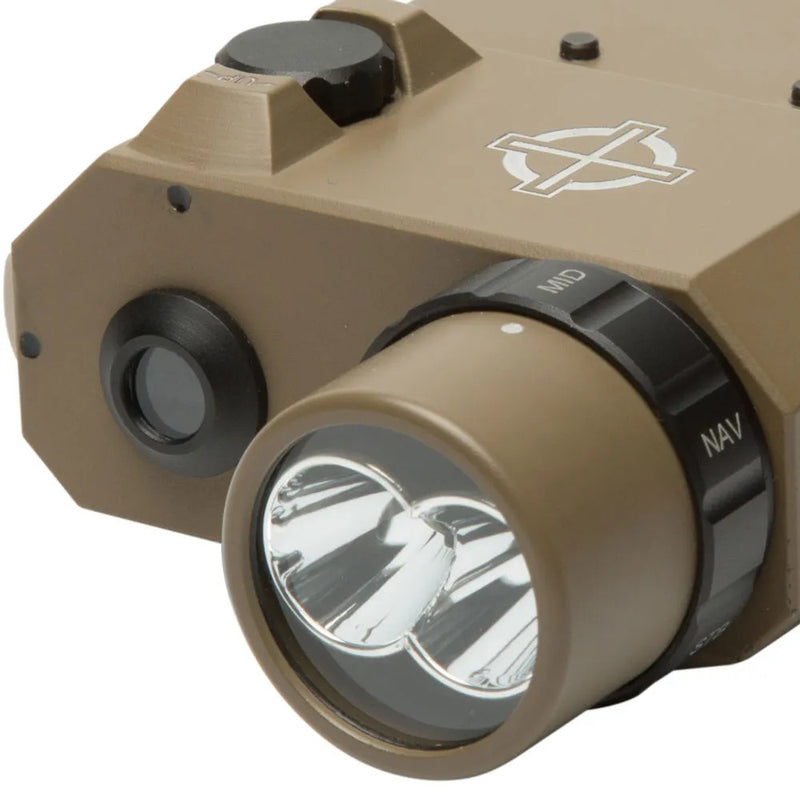 Sightmark LoPro Combo Flashlight (Visible and IR) and Green Laser Sight
