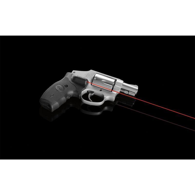 Crimson Trace LG-305 Red LASERGRIPS® for Smith & Wesson J-Frame Round Butt (Extended Grip)