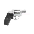 Crimson Trace LG-305 Red LASERGRIPS® for Smith & Wesson J-Frame Round Butt (Extended Grip)