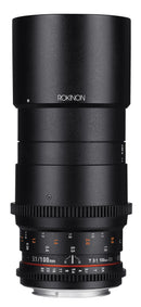 Rokinon 100mm T3.1 Full Frame Macro Cine DS