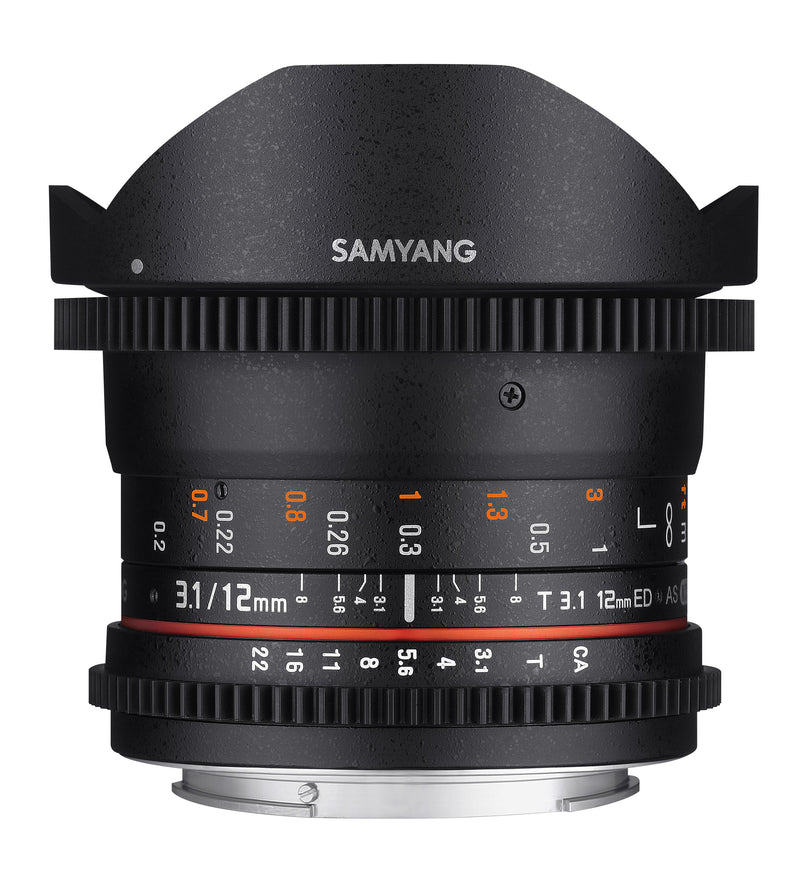 Samyang 12mm T3.1 Full Frame Fisheye