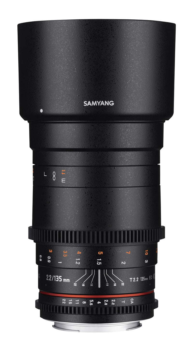 Samyang 135mm T2.2 Full Frame Telephoto