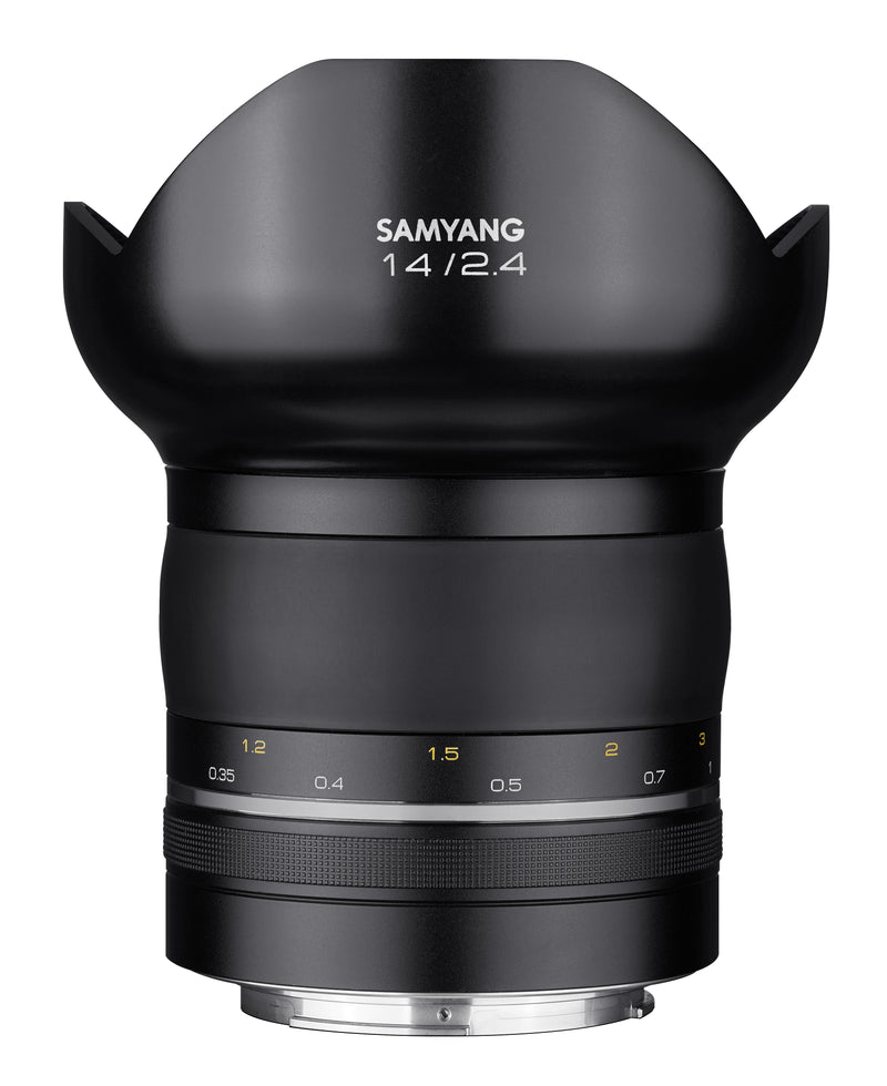 Samyang 14mm F2.4 XP Ultra Wide Angle (Canon EF with Automatic Chip)