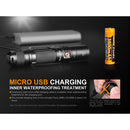 Fenix Flashlight UC35 V2.0 Rechargeable LED Flashlight - 1,000 Lumens