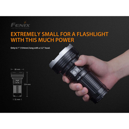 Fenix Flashlight LR40R Ultra-Compact 12,000 Lumen Rechargeable Flashlight