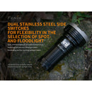 Fenix Flashlight LR40R Ultra-Compact 12,000 Lumen Rechargeable Flashlight