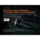 Fenix Flashlight LR40R Ultra-Compact 12,000 Lumen Rechargeable Flashlight