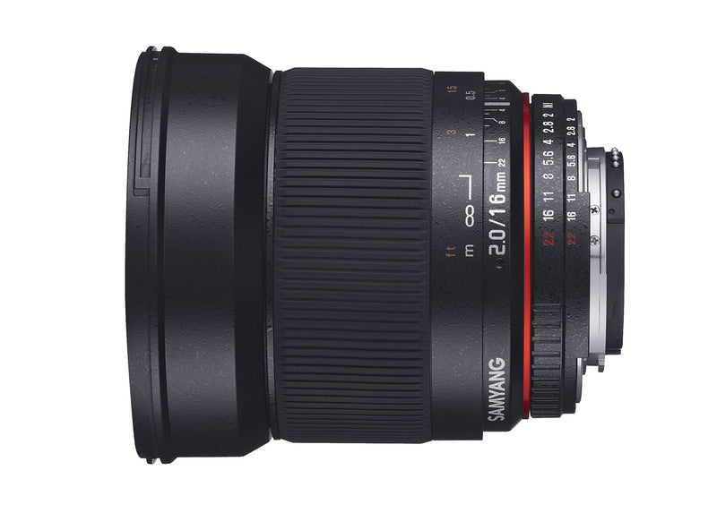 Samyang 16mm F2.0 High Speed Wide Angle