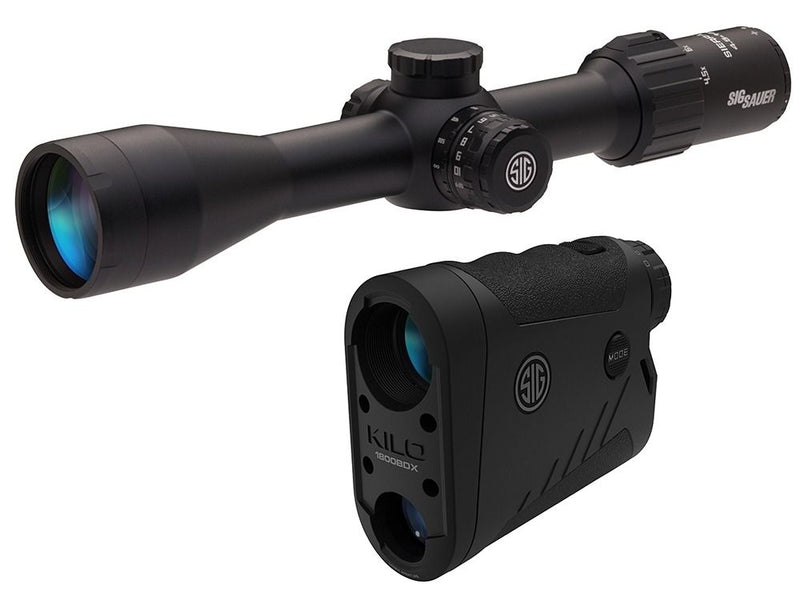 Sig Sauer KILO1800BDX 6x22 Rangefinder & 4.5-14x44 SIERRA3BDX Riflescope Combo Kit