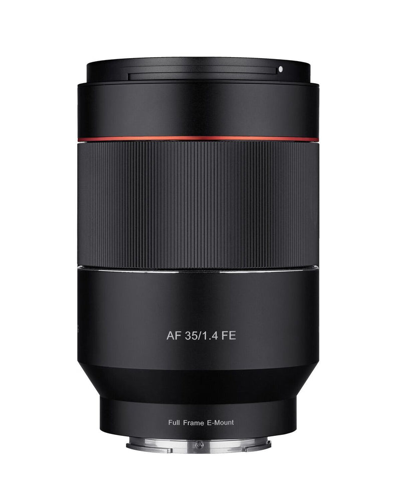 Rokinon 35mm F1.4 AF Wide Angle with Lens Station (Sony E)