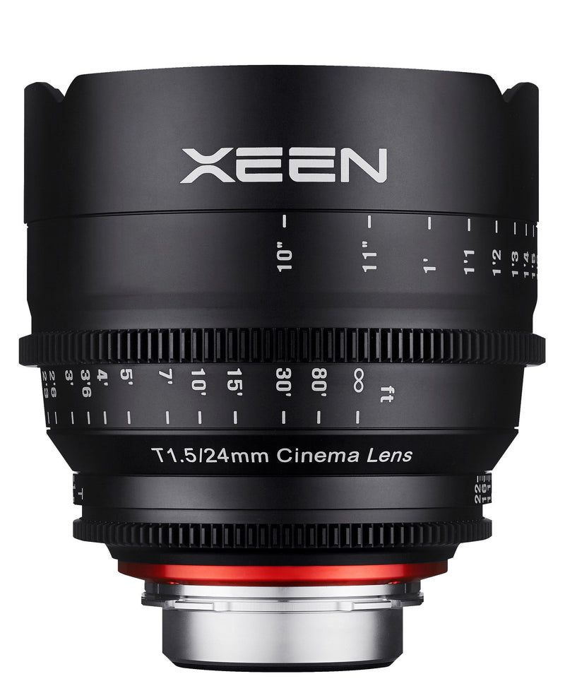 XEEN 24, 35, 50, 85mm Pro Cinema Lens Bundle