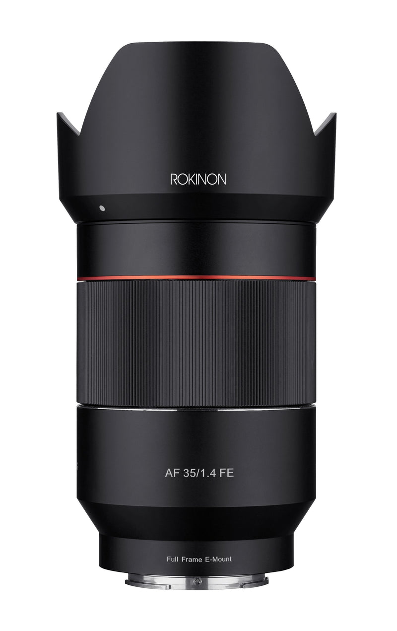 Rokinon 14, 35, 50mm Auto Focus Lens Bundle with Lens Station (Sony E)