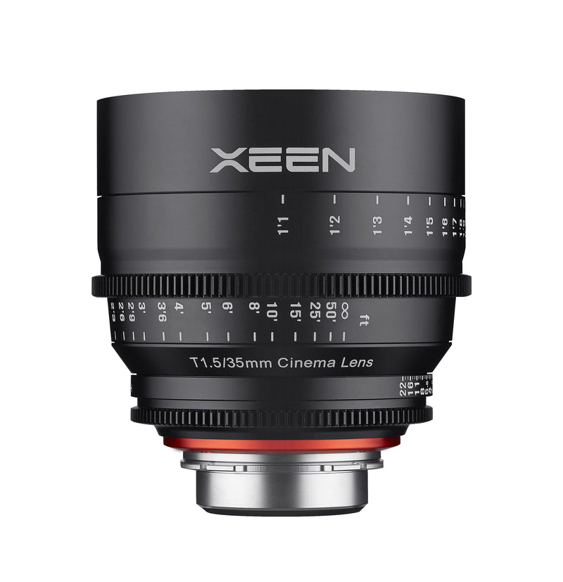 XEEN 24, 35, 50, 85mm Pro Cinema Lens Bundle