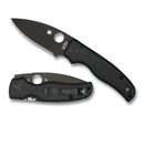 Spyderco Shaman Compression Lock Knife Black G-10 (3.6" Black) C229GPBK