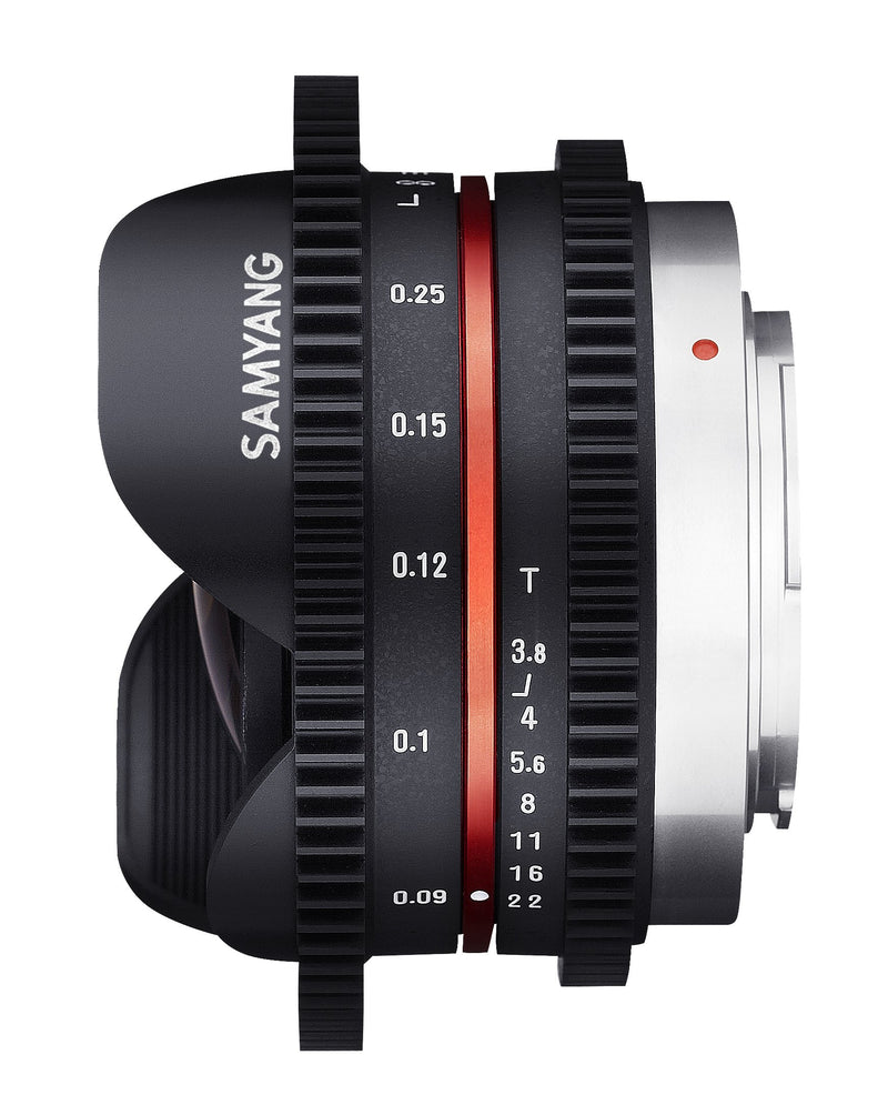 Samyang 7.5mm T3.8 Compact Fisheye (MFT)