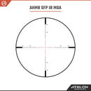 Athlon Optics Midas HMR HD 2.5-15x50 Second Focal Plane Riflescope