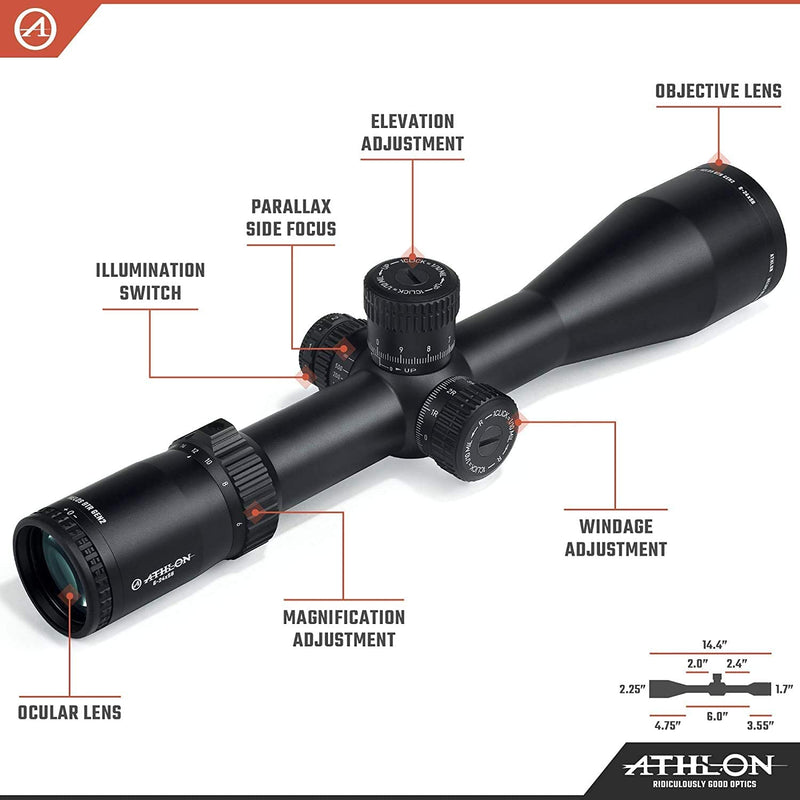 Athlon Optics Helos BTR GEN2 6-24x56 Riflescope