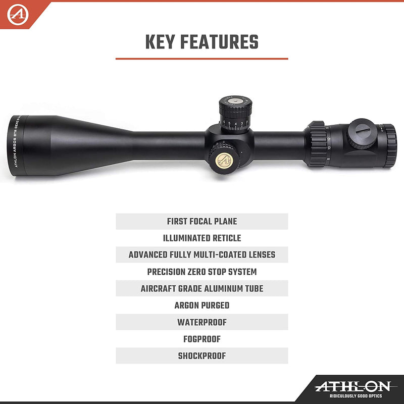 Athlon Optics Argos BTR GEN2 8-34X56 First Focal Plane Riflescope