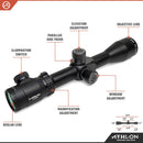 Athlon Optics Talos BTR 4-14x44 First Focal Plane Riflescope - APLR2 FFP IR MIL