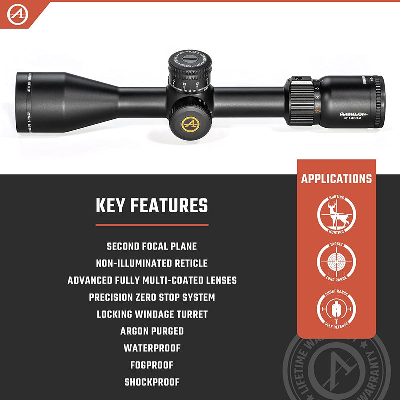Athlon Optics Heras SPR 2-12x42 AAGR1 Riflescope