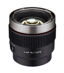 75mm T1.9 Full Frame Cine Auto Focus for Sony E - Rokinon