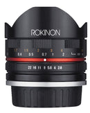 Rokinon 8mm F2.8 Compact Fisheye