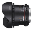 Samyang 8mm T3.8 Compact HD Fisheye
