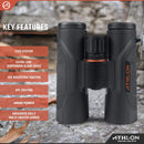 Athlon Optics Cronus G2 10x42mm Roof Prism UHD Binoculars