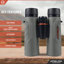 Athlon Optics Neos G2 10x42mm Roof Prism HD Binoculars