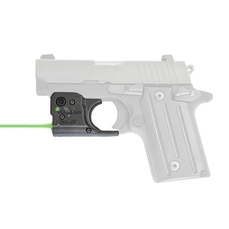 Viridian REACTOR R5 Gen 2 Green Laser Sight Includes Ambi IWB Holster
