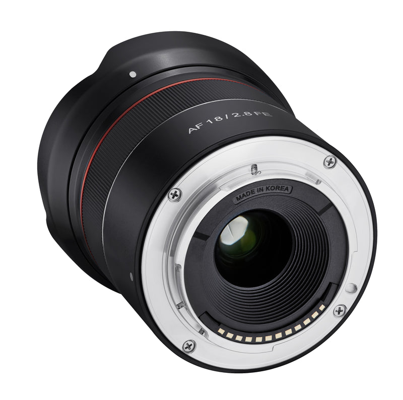 Rokinon 18mm F2.8 AF Compact Full Frame Super Wide Angle with Lens Station (Sony E)