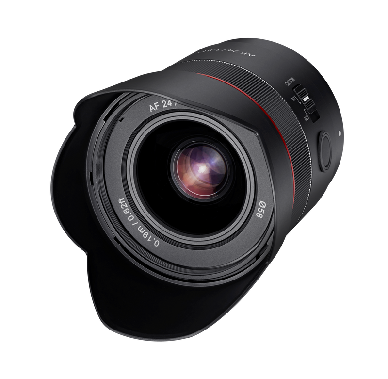 Rokinon 24mm F1.8 AF Compact Full Frame Wide Angle with Lens Station (Sony E)