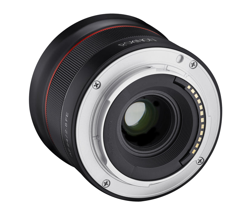 Rokinon 24mm F2.8 AF Compact Wide Angle with Lens Station (Sony E)