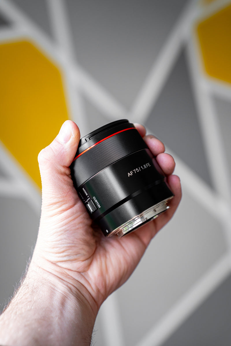 Rokinon 75mm F1.8 AF Compact Full Frame Telephoto (Sony E)