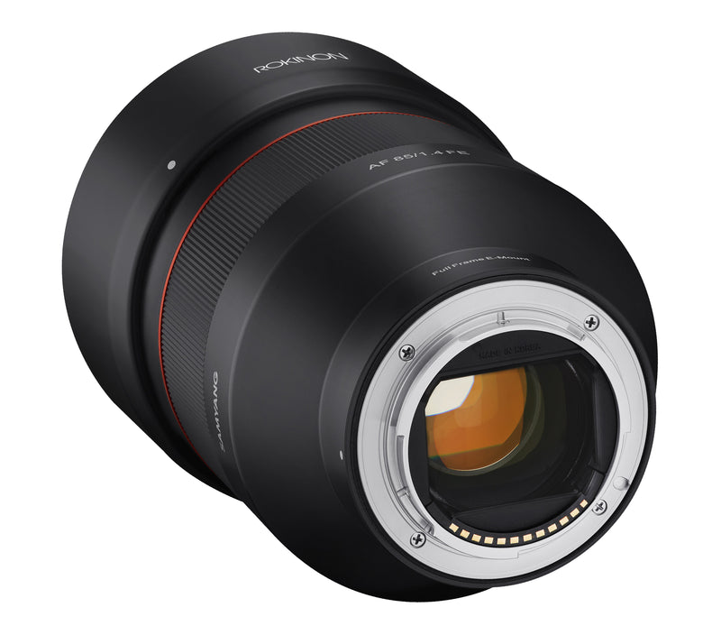 Rokinon 85mm F1.4 AF Full Frame Telephoto with Lens Station (Sony E)