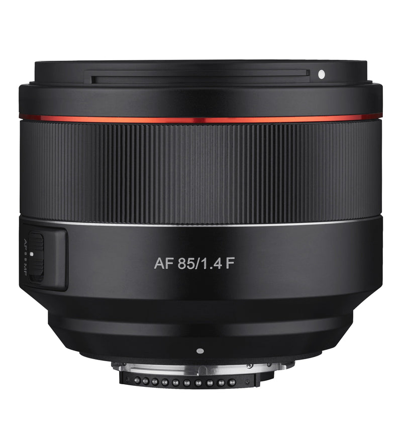 Rokinon 85mm F1.4 AF High Speed Full Frame Telephoto with Lens Station (Nikon F)