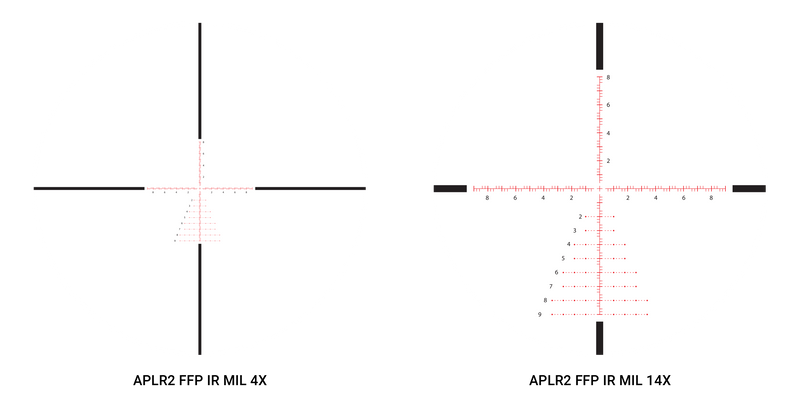 Athlon Optics Talos BTR 4-14x44 First Focal Plane Riflescope - APLR2 FFP IR MIL